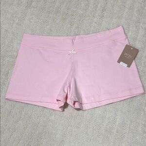 Ratione Pink Cotton Sleep Shorts